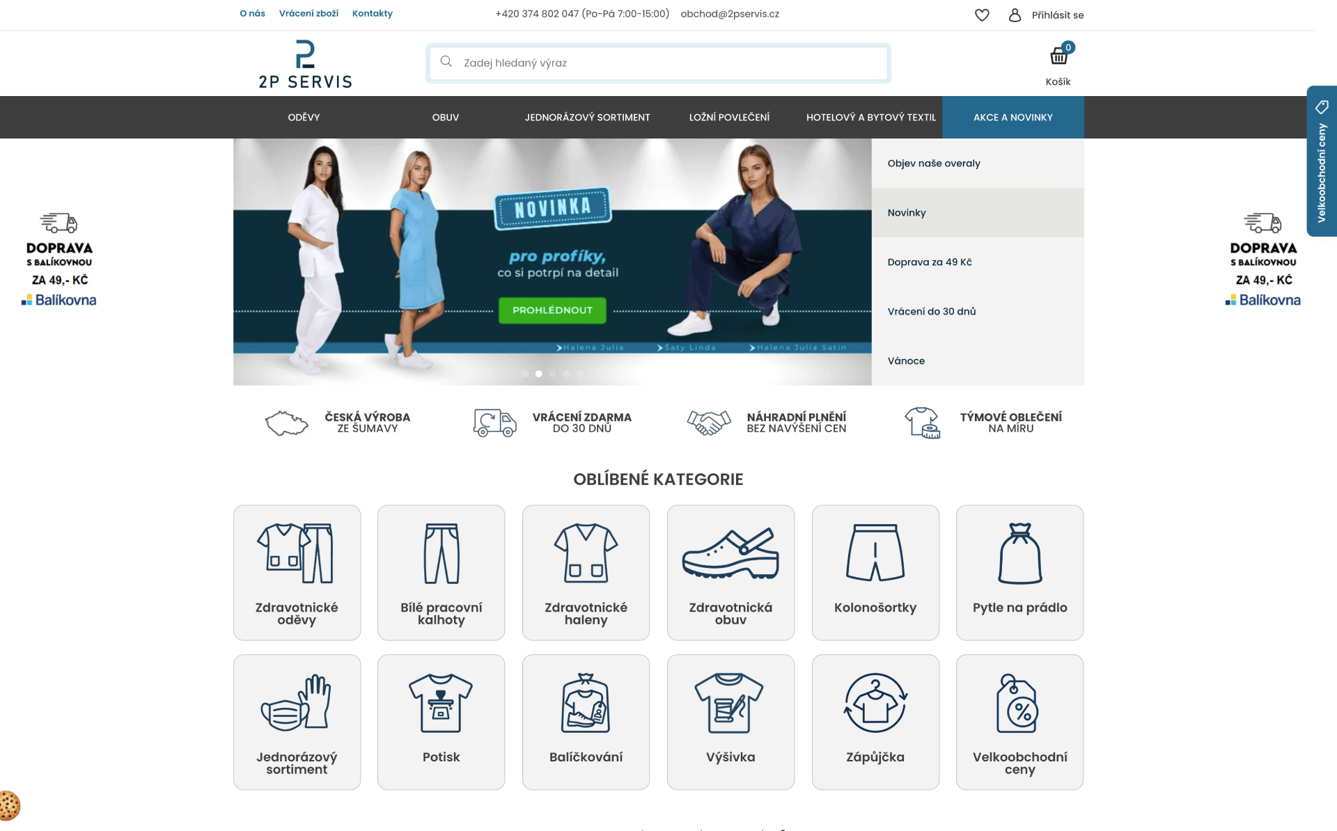 screenshot pp-servis.eu